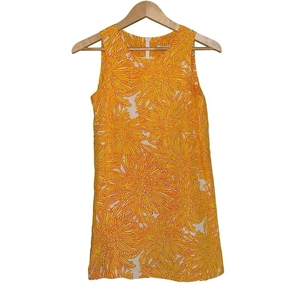 Amanda Uprichard Revolve Silk Floral Shift Mini Dress Feminine Pretty Easter XS - Picture 1 of 11